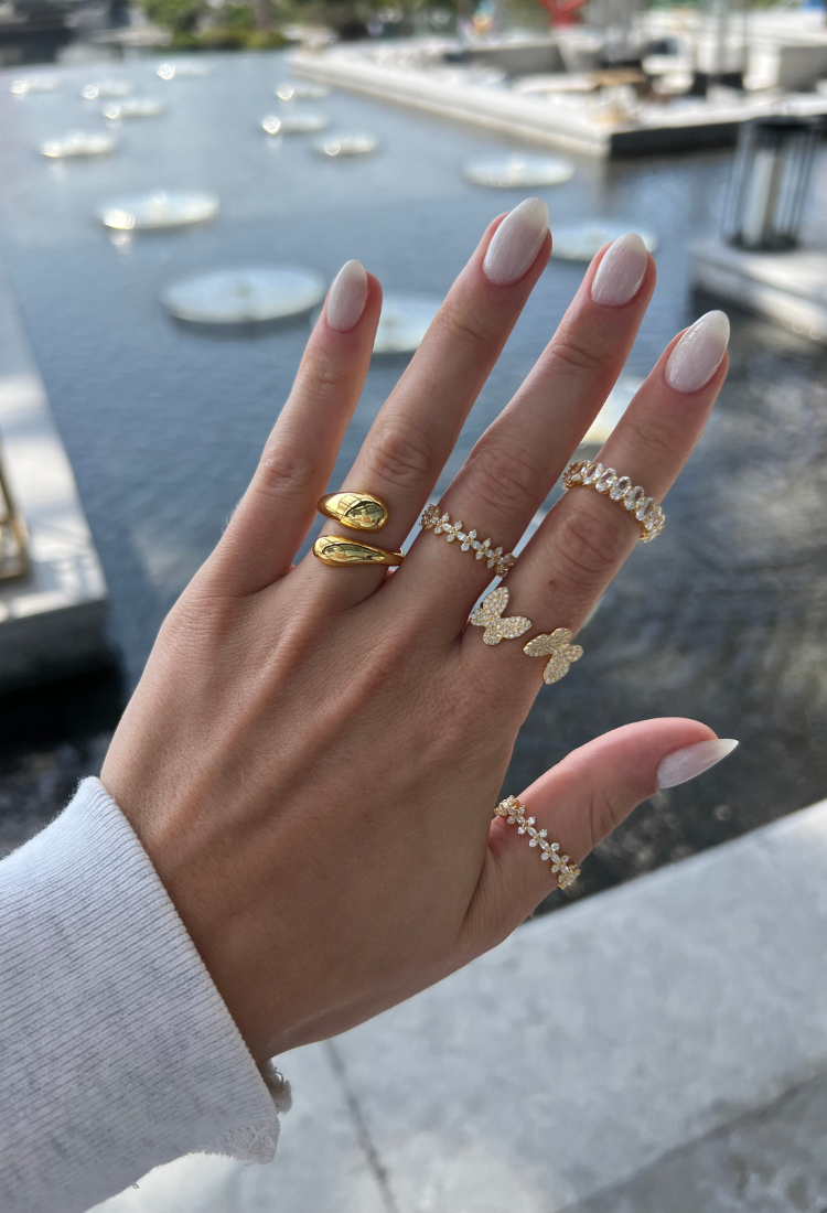 FLOWERS | SILVER RING