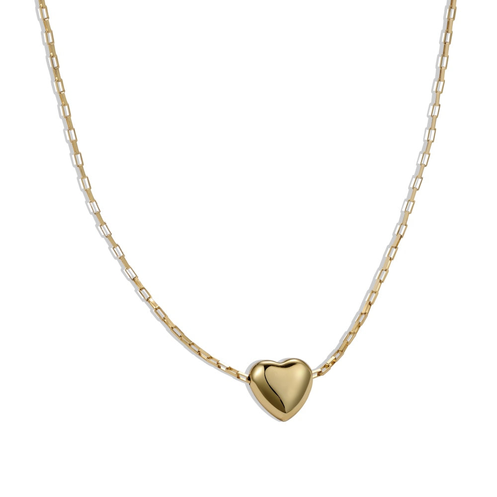 BABE HEART | SILVER NECKLACE