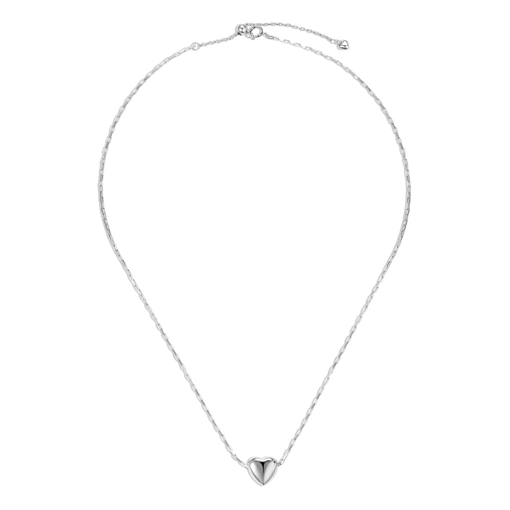 BABE HEART | SILVER NECKLACE