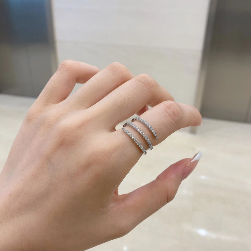 BLESSED | SILVER RING