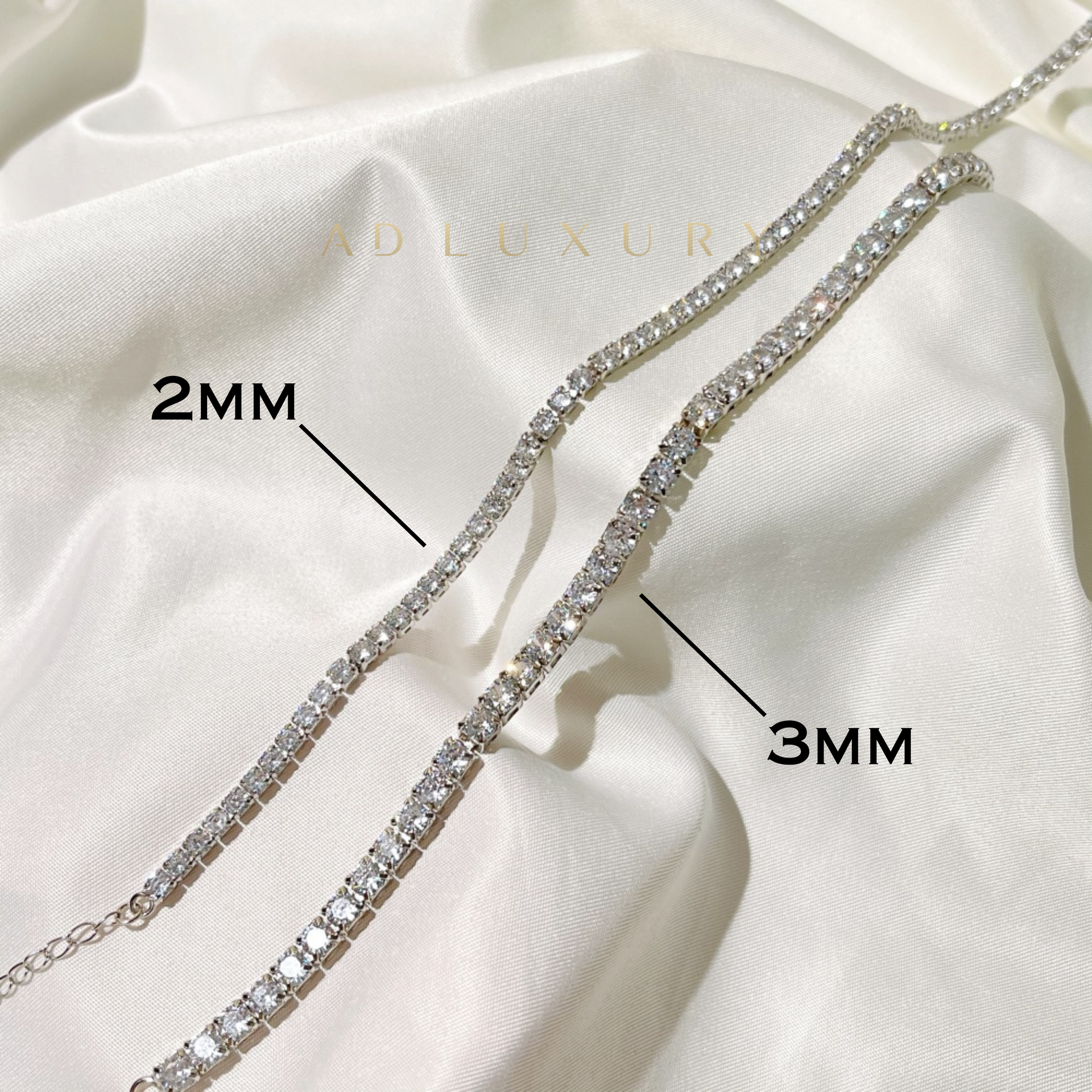 Silver Choker Chain | Sterling Silver Choker Chain | AD Luxury