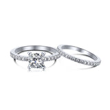Couple Rings Silver | Couples Ring Set Silver | AD Luxury