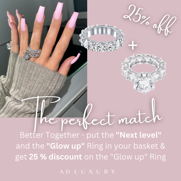 Glow Up | Silver Ring
