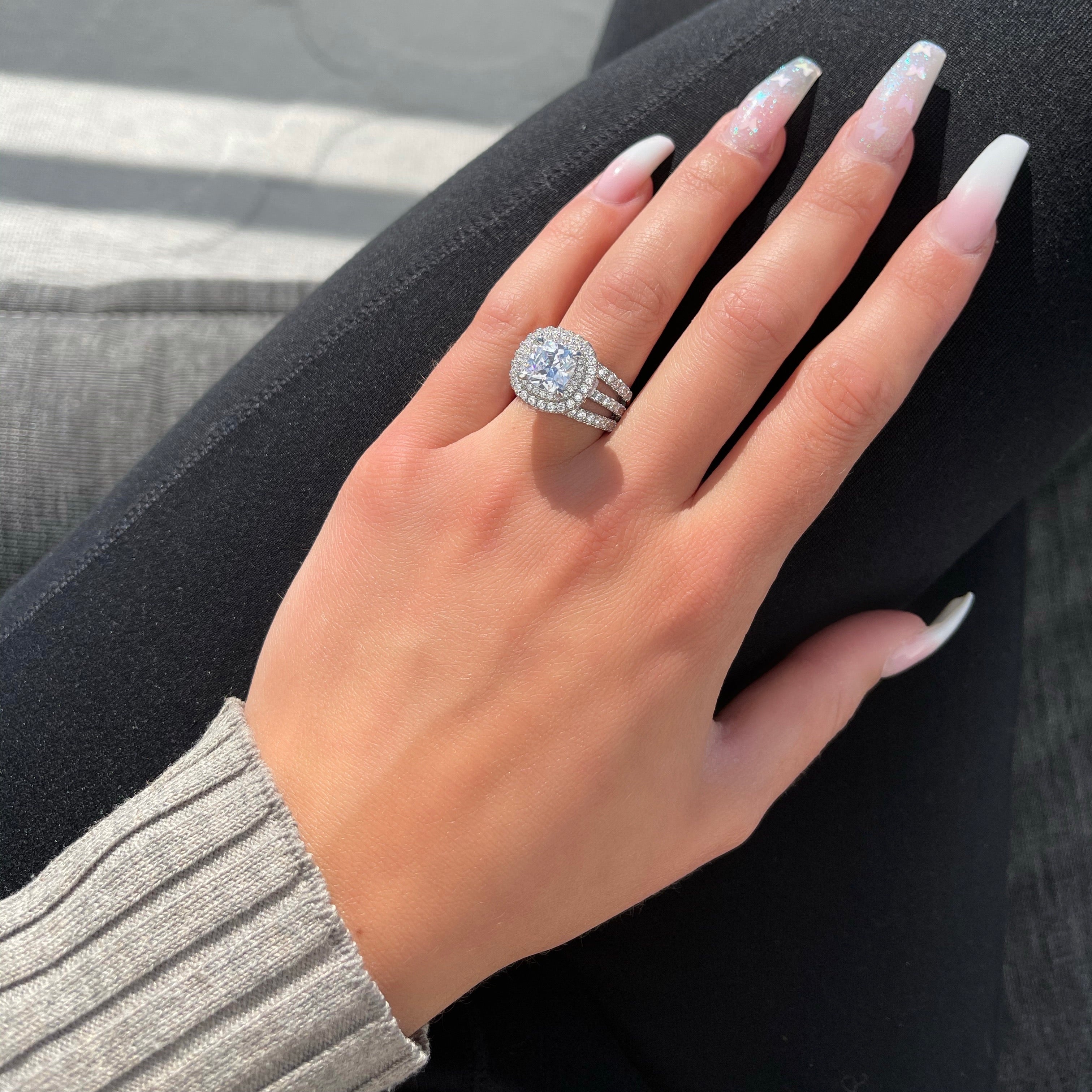 Forever Diamond Ring | Forever Diamond Engagement Ring | AD Luxury