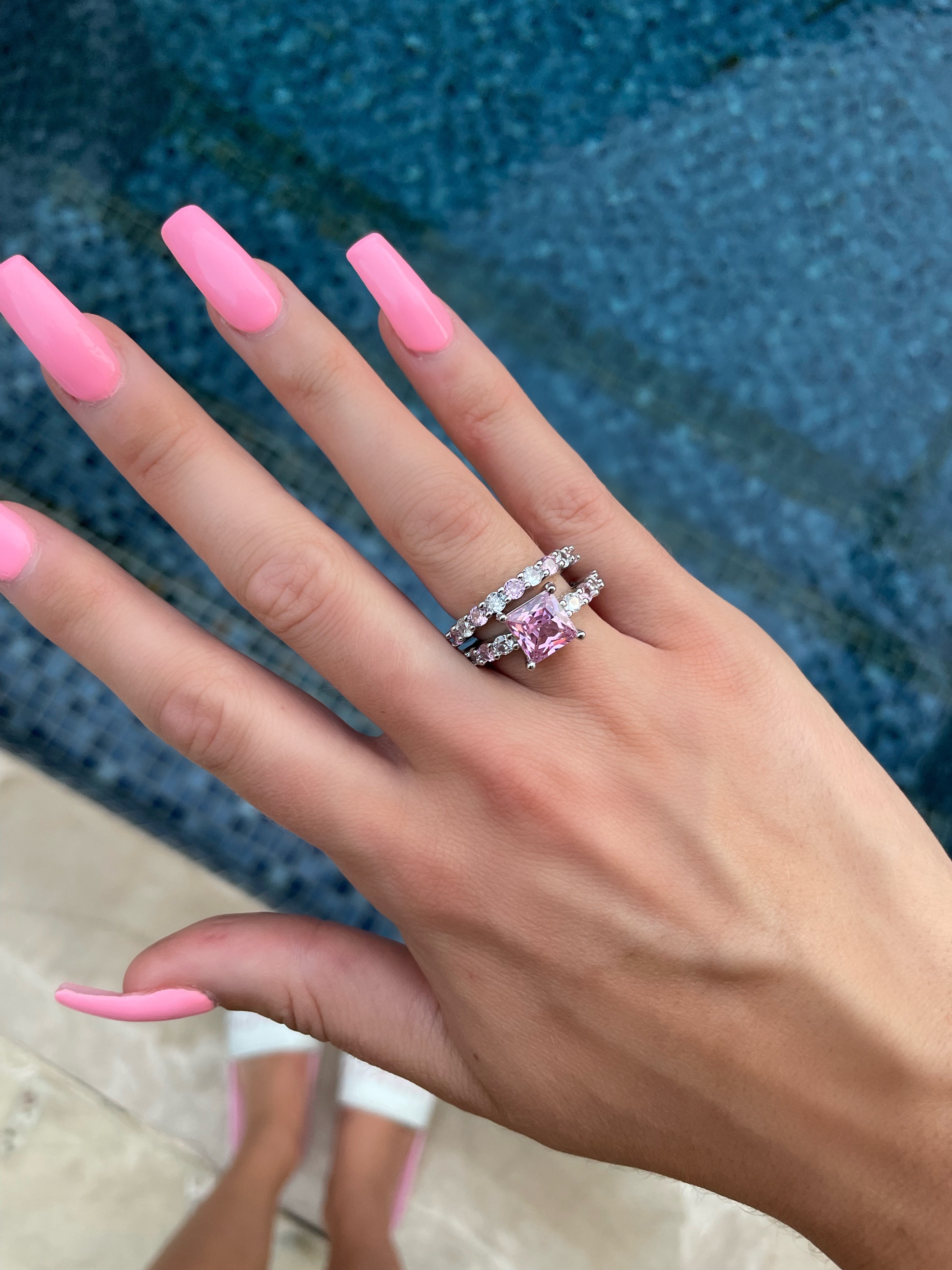 I LIKE PINK | RING SET