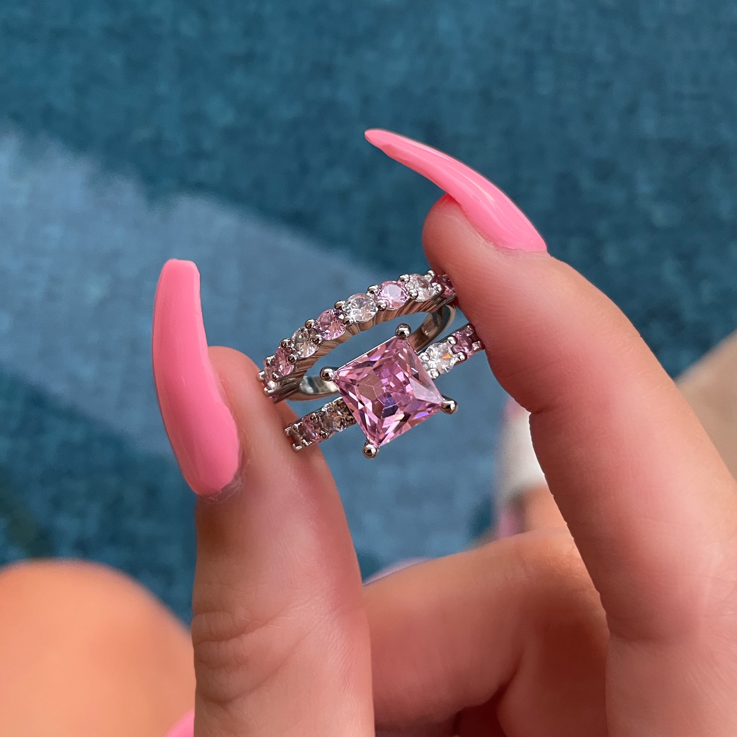 I LIKE PINK | RING SET